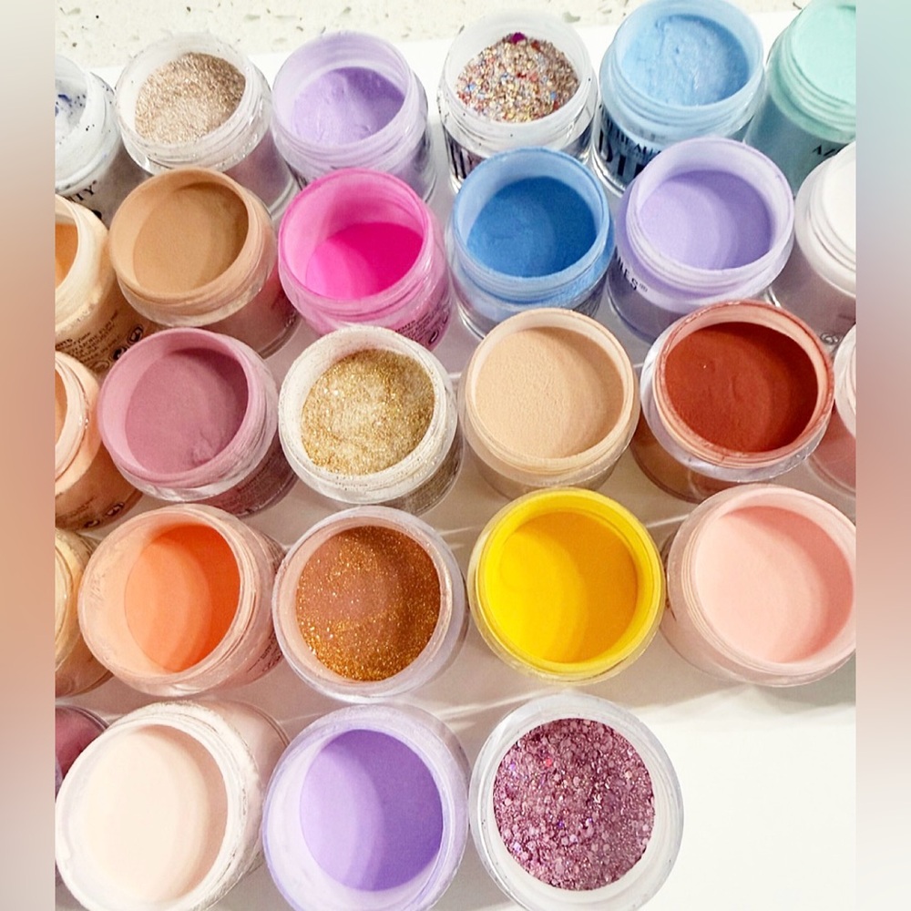 Huge Modelones & AzureBeauty Dip Powder Lot 60+ Colors Nail Acrylic - Picture 10 of 16